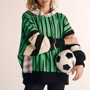 Free People Movement Sprint To The Finish Printed Hoodie